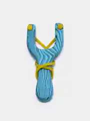 Лазурный рогатка деревянная