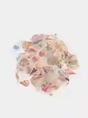 Белый набор наклеек, 100 штук