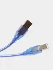 Синий кабель для принтера, сканера USB BM(шт)-АM(шт) USB 2.0 МФУ 1,5 м