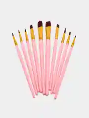 Розовый кисточки для рисования художественные  5 шт, 6шт, 7шт, 10шт для детей