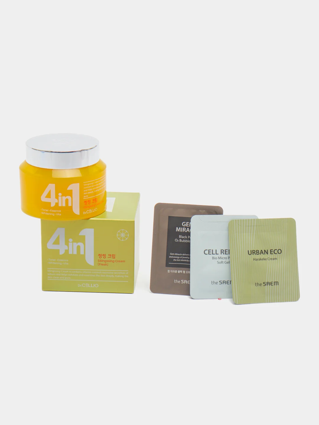 Крем для лица с витаминами Dr. Cellio G50 4 in 1 Ssingssing Vita Cream, 70 мл