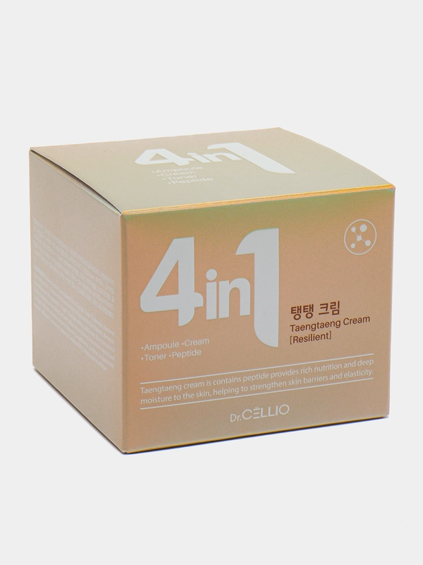 Крем с пептидами DR.Cellio G50 4 in 1, Taengtaeng Cream, Peptide, 70 мл