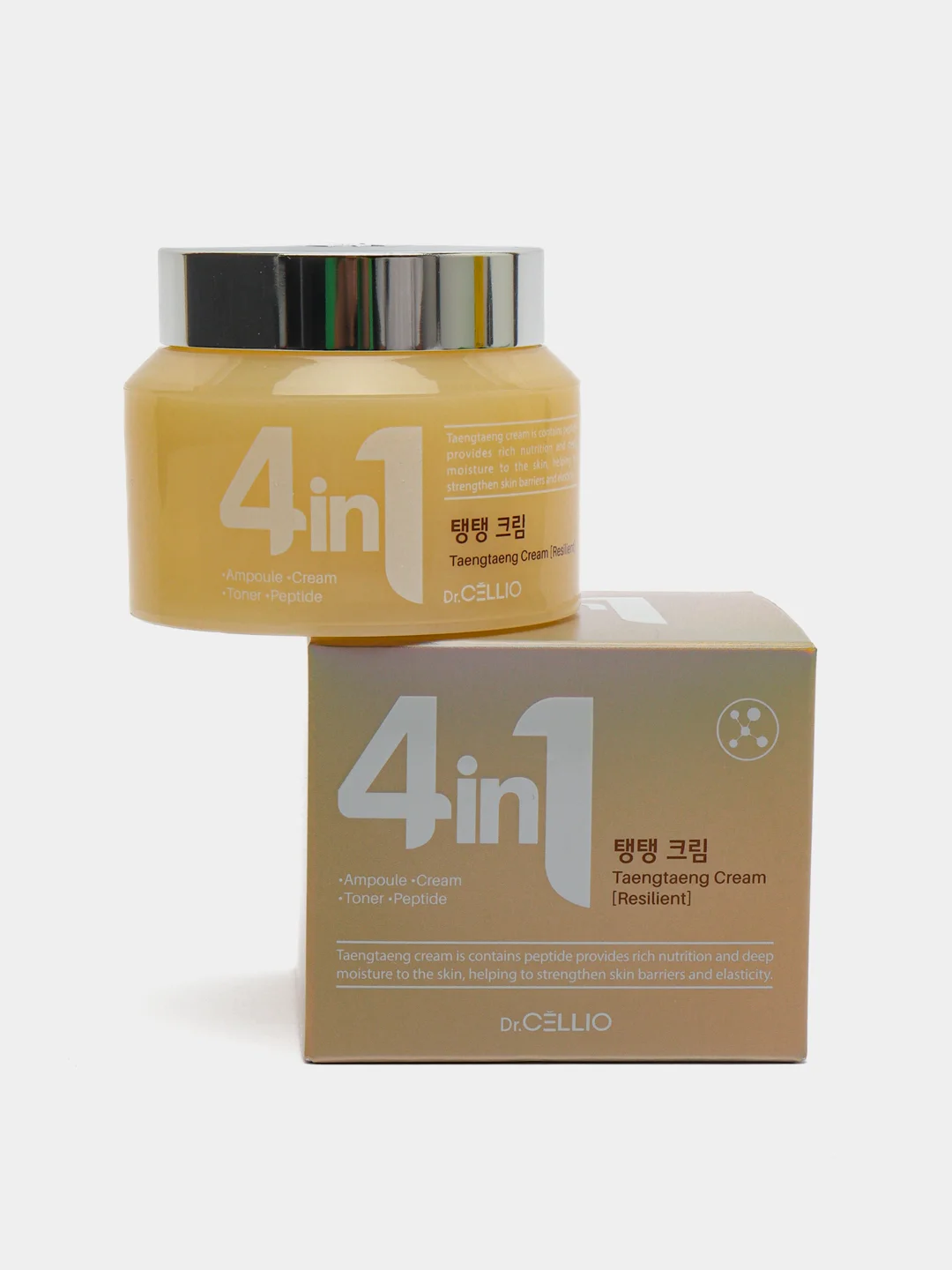 Крем с пептидами DR.Cellio G50 4 in 1, Taengtaeng Cream, Peptide, 70 мл