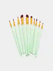 Салатовый кисточки для рисования художественные  5 шт, 6шт, 7шт, 10шт для детей