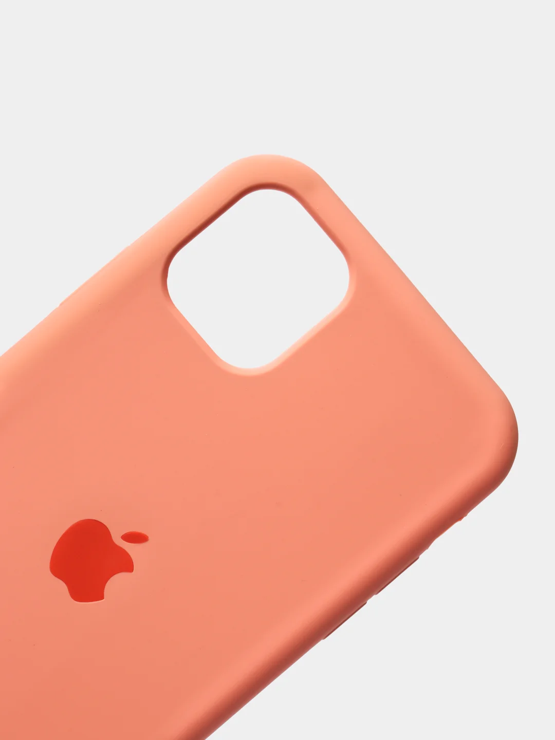 Коралловый меланж чехол Silicone Case для iPhone 11 силиконовый (айфон 11)