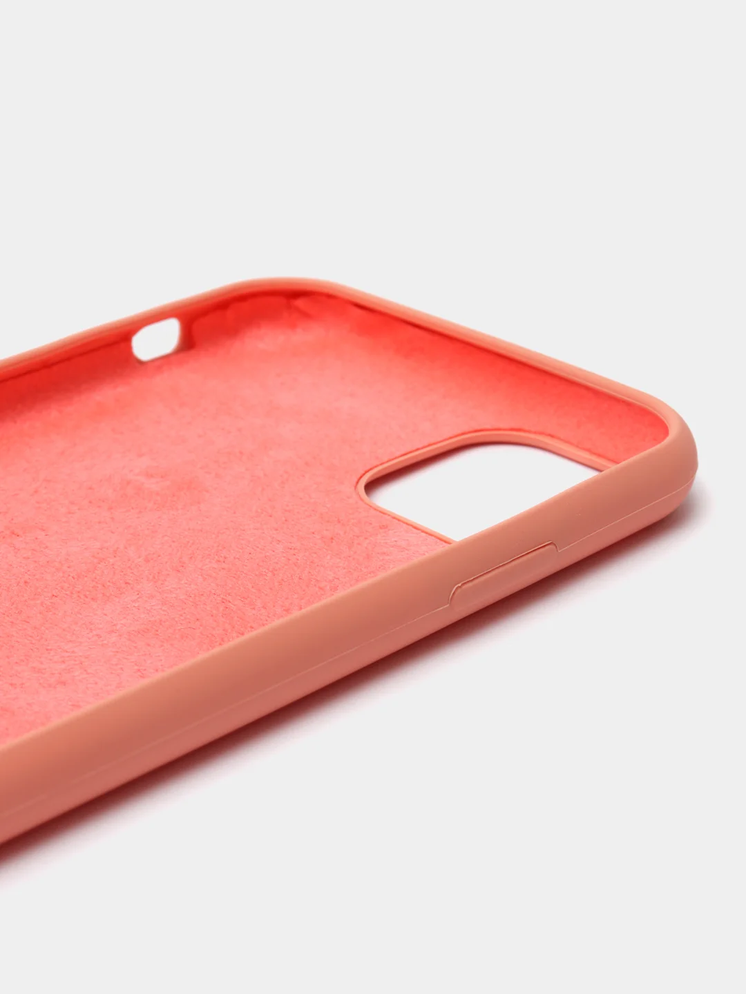 Коралловый меланж чехол Silicone Case для iPhone 11 силиконовый (айфон 11)