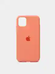 Коралловый меланж чехол Silicone Case для iPhone 11 силиконовый (айфон 11)
