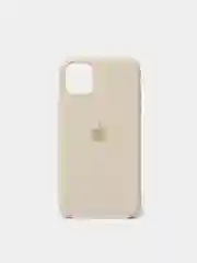 Бежевый чехол Silicone Case для iPhone 11 силиконовый (айфон 11)