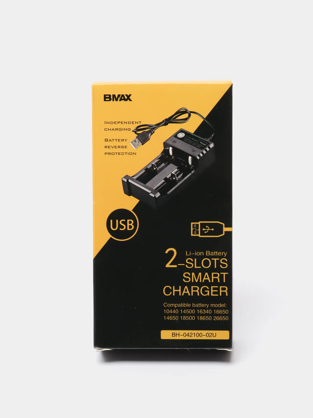 Зарядное устройство Bmax USB Battery Charger для 2-x аккумуляторов, 18650 и других