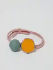 Желтый резинка для волос
