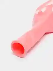 Кораллово-розовый воздушный шар "С РОЖДЕНИЕМ ДОЧЕРИ"