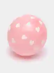 Кораллово-розовый воздушный шар "С РОЖДЕНИЕМ ДОЧЕРИ"