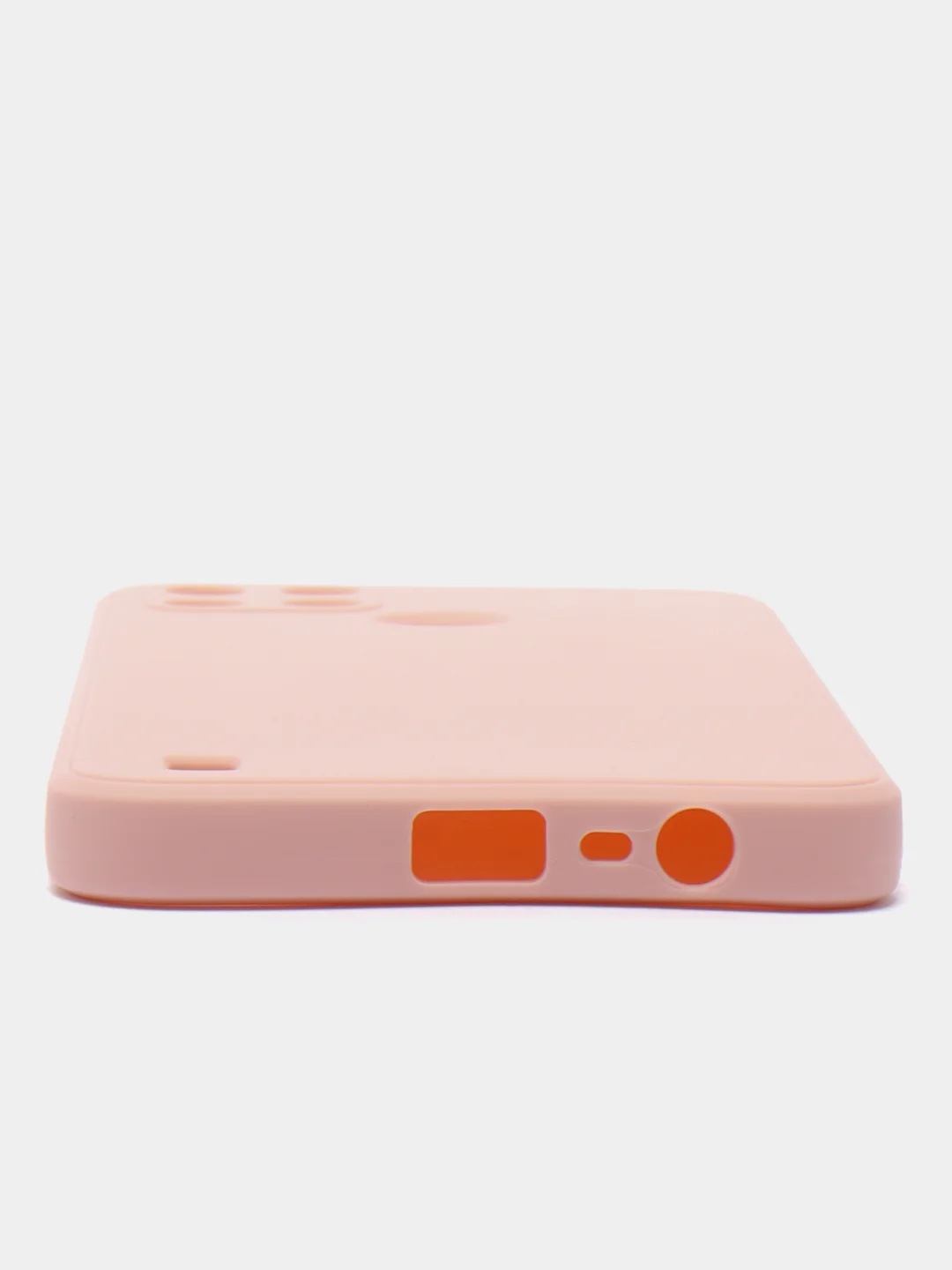 Розовый чехол для Realme C21Y / C25Y (Реалми С21у / С25у ), прозрачный