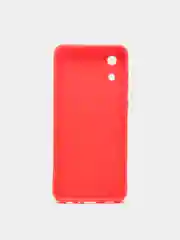 Красный силиконовый чехол для Samsung Galaxy A03 core (Самсунг Галакси А03 Кор)