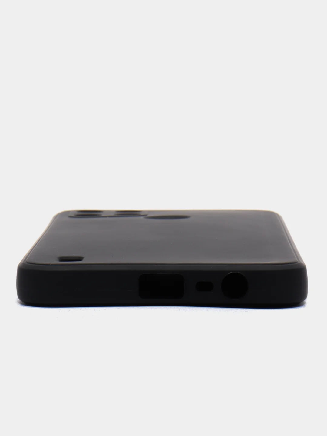 Черный чехол для Realme C21Y / C25Y (Реалми С21у / С25у ), прозрачный