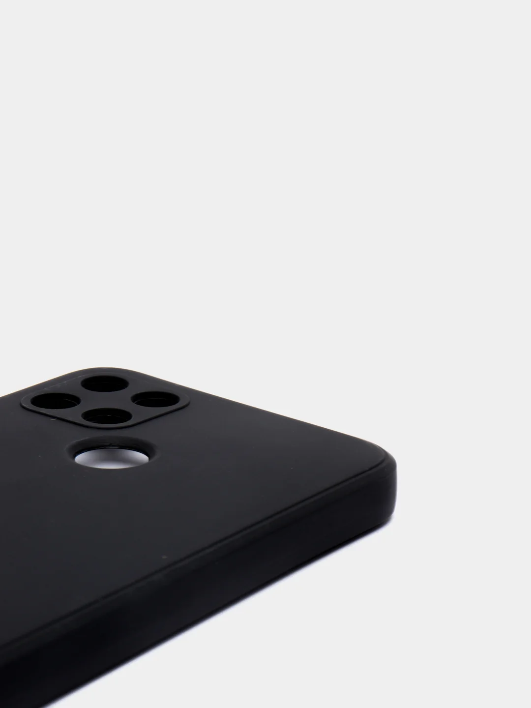 Черный чехол для Realme C21Y / C25Y (Реалми С21у / С25у ), прозрачный