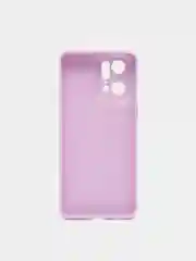 Сиреневый чехол Oppo Find x5 pro, силиконовый (Оппо Финд Х5 Про)