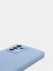 Небесно-голубой чехол для Samsung Galaxy A23 (Самсунг Галакси А23), прозрачный