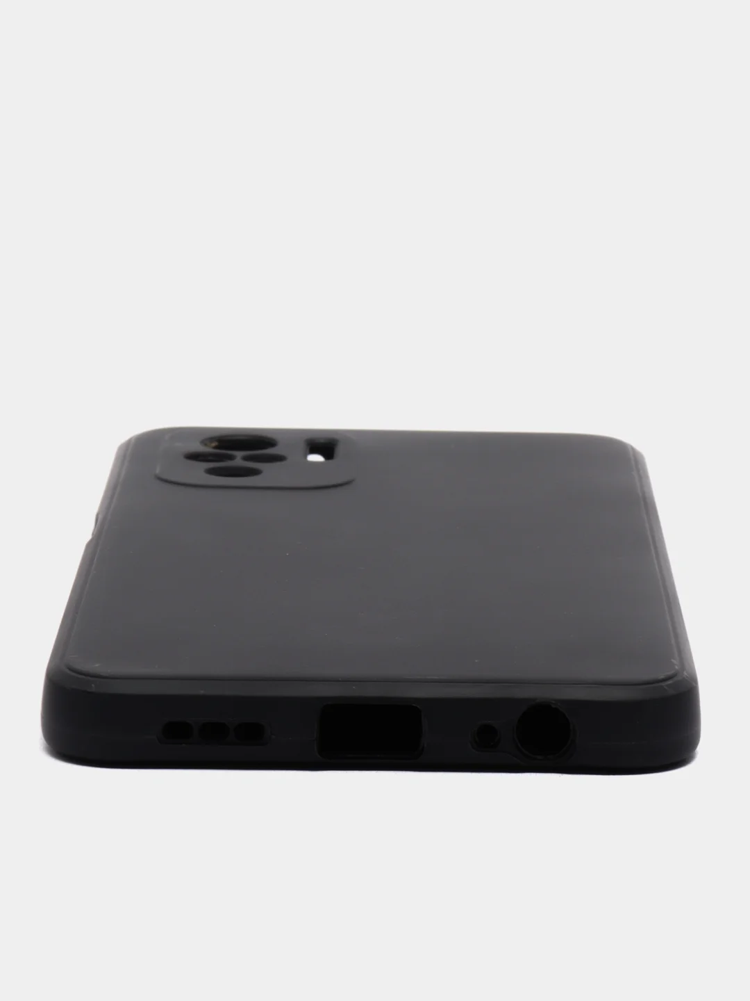 Черный чехол Xiaomi Redmi Note 10 4G, Note 10S, Poco M5S (Сяоми Редми Ноут 10c) прозрачный черный