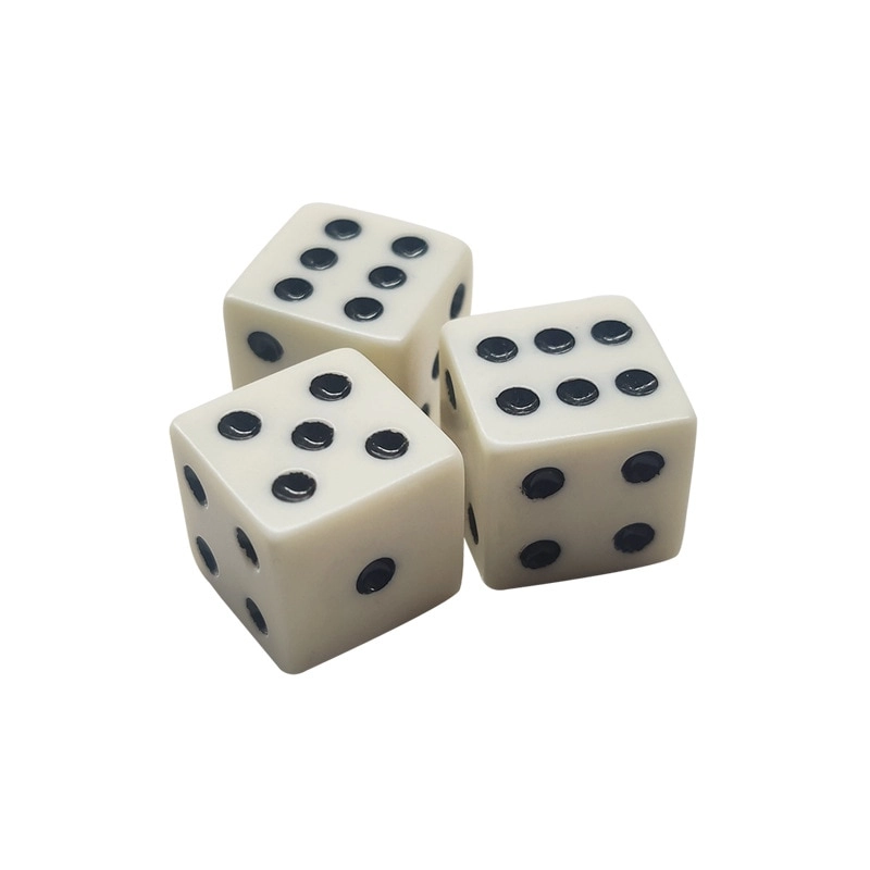 Игральные кости, зарики, 10 и 15 мм