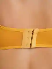 Желтый женский короткий топ, домашний топ