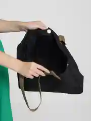 Черный женская сумка шоппер