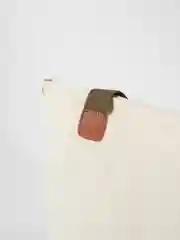 Белый женская сумка шоппер