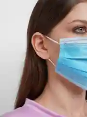 Медицинские маски трехслойные, одноразовые, защитные, 5 штук