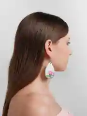 Серьги из бамбука