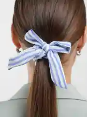 Голубой заколка для волос, резинка, бант