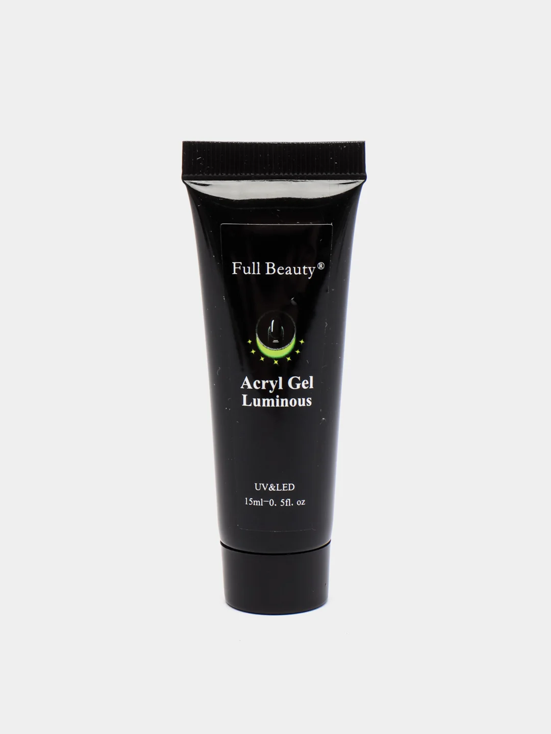 Розовый акригель для наращивания ногтей Full Beauty, 15 мл