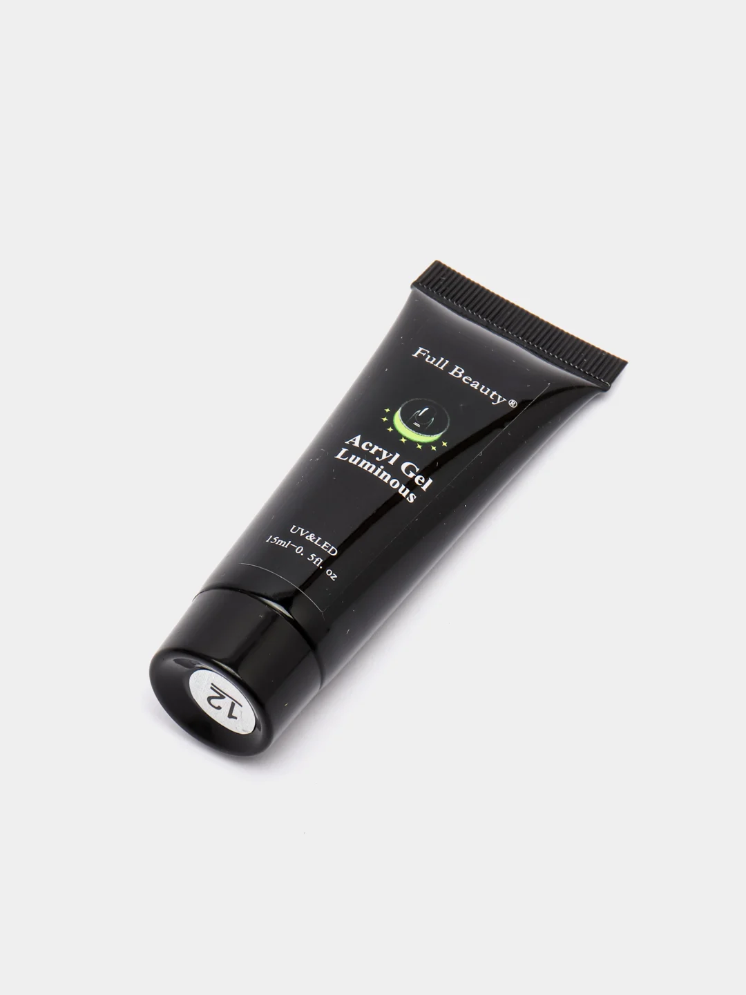 Розовый акригель для наращивания ногтей Full Beauty, 15 мл