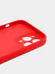 Алый чехол силиконовый для iPhone 13, 13 Pro, 13 Pro Max, с закрытым низом