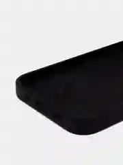 Угольный чехол силиконовый для iPhone 13, 13 Pro, 13 Pro Max, с закрытым низом