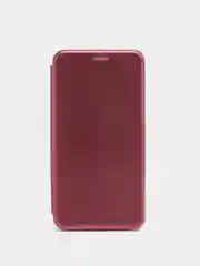 Бордовый чехол книжка Huawei Honor 7X