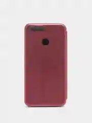 Бордовый чехол книжка Huawei Honor 7X