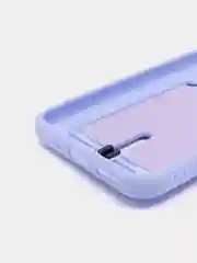 Лавандовый чехол Xiaomi Redmi 9A, Сяоми Редми 9А, силиконовый, с карманом для карты