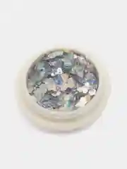 Серебряный блестки для ногтей, голография, шестигранники, 8 цветов