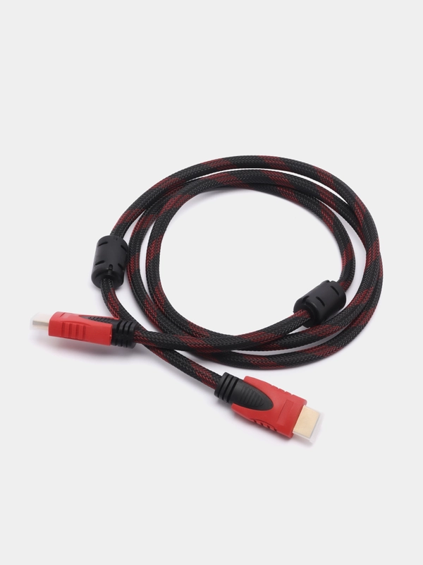Кабель в нейлоновой оплётке HDMI-HDMI, 1.5 метра
