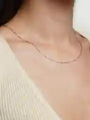 Серый меланж цепочка