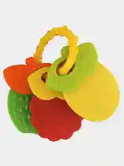 Прорезыватели детские на кольце, 3 штуки