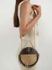 Бежевый сумка через плечо женская, из искусственной кожи, 5 цветов