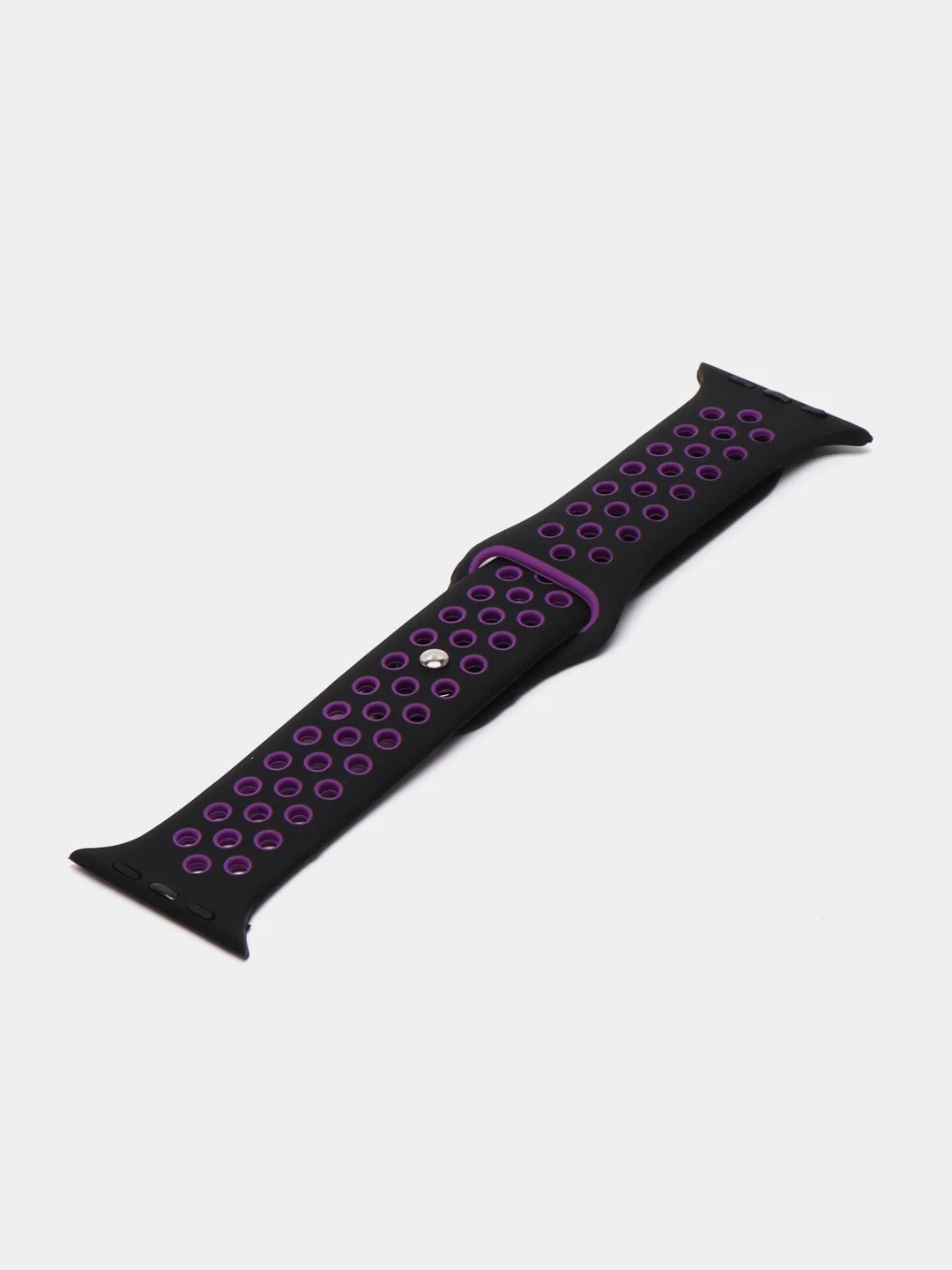 Черный силиконовый ремешок InnoZone Vent Apple Watch 38-40 мм, 42-44 мм