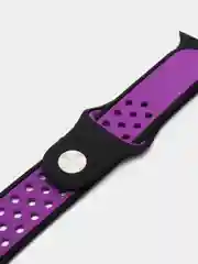Черный силиконовый ремешок InnoZone Vent Apple Watch 38-40 мм, 42-44 мм