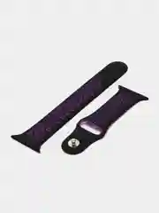 Черный силиконовый ремешок InnoZone Vent Apple Watch 38-40 мм, 42-44 мм