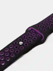 Черный силиконовый ремешок InnoZone Vent Apple Watch 38-40 мм, 42-44 мм