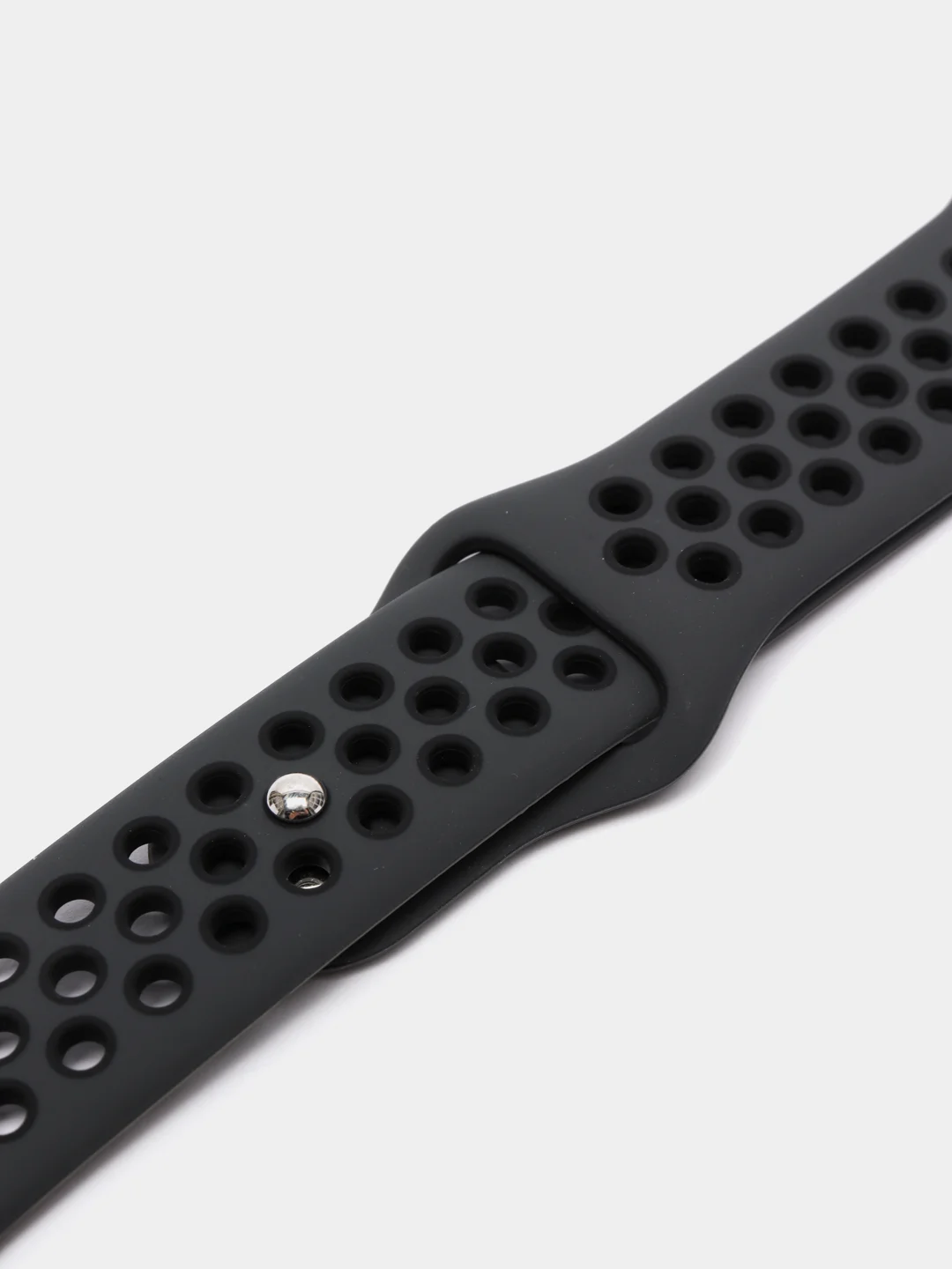 Хром силиконовый ремешок InnoZone Vent Apple Watch 38-40 мм, 42-44 мм