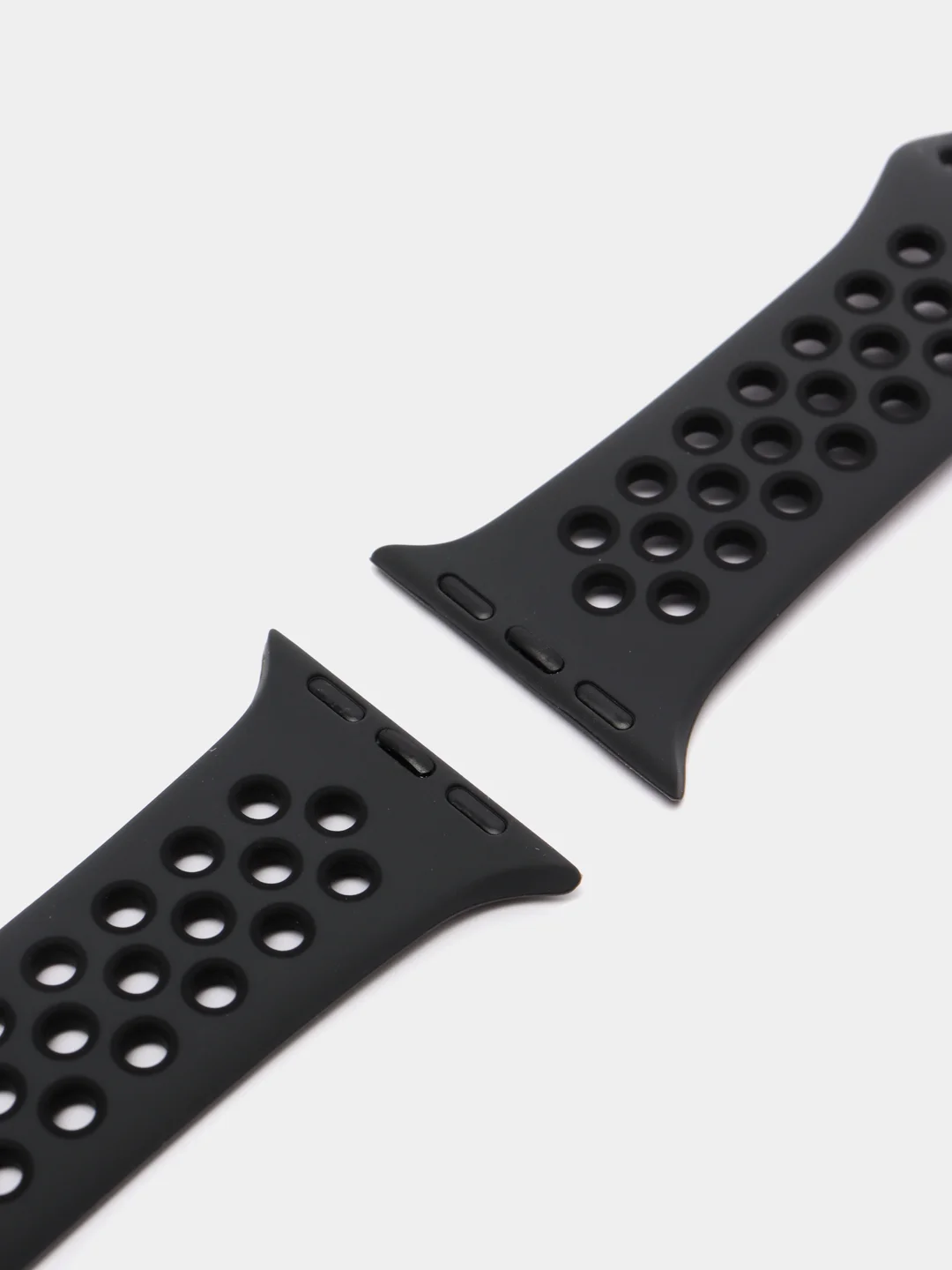 Хром силиконовый ремешок InnoZone Vent Apple Watch 38-40 мм, 42-44 мм