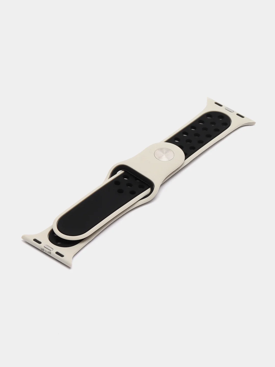 Серый силиконовый ремешок InnoZone Vent Apple Watch 38-40 мм, 42-44 мм