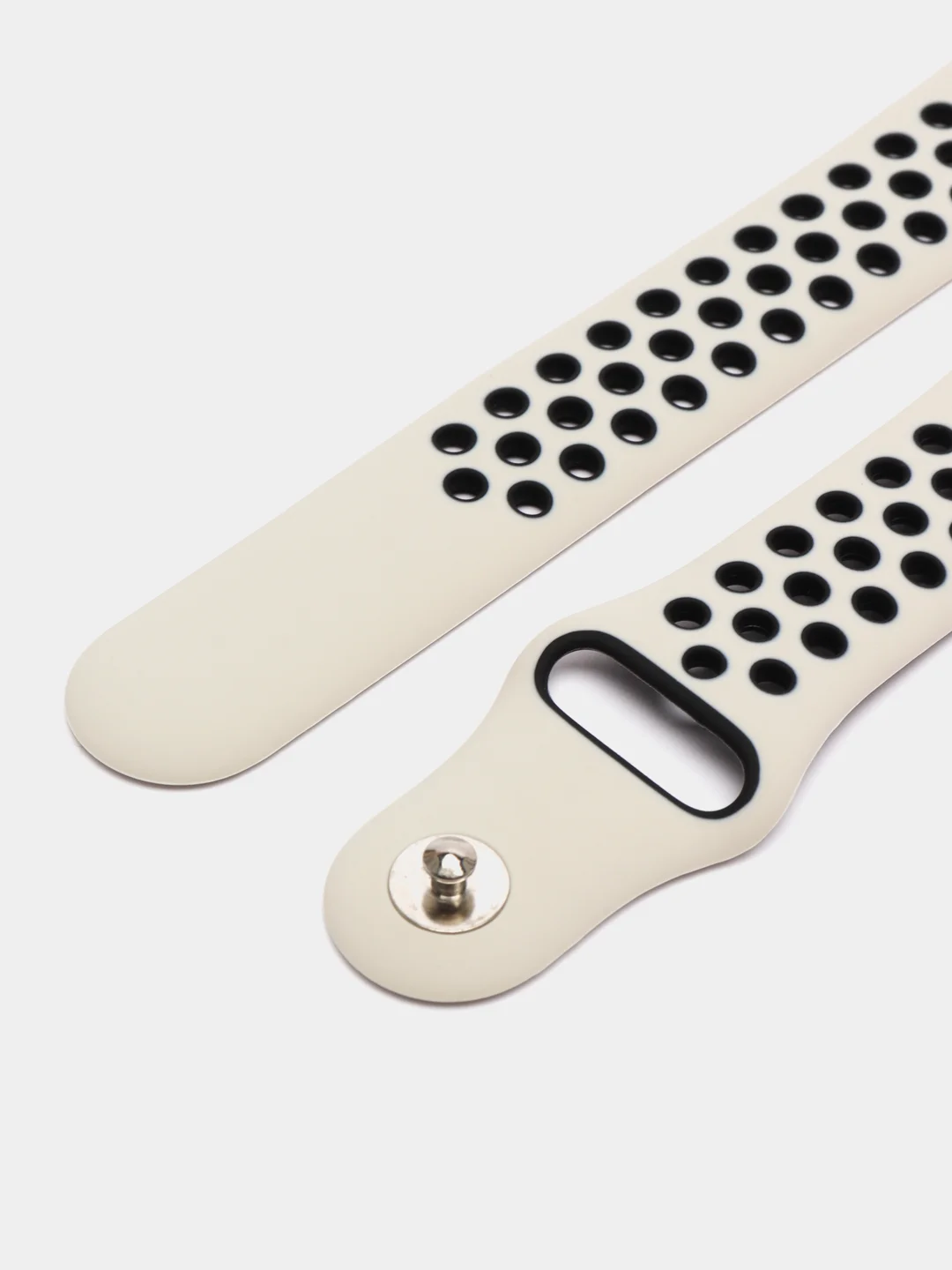 Серый силиконовый ремешок InnoZone Vent Apple Watch 38-40 мм, 42-44 мм